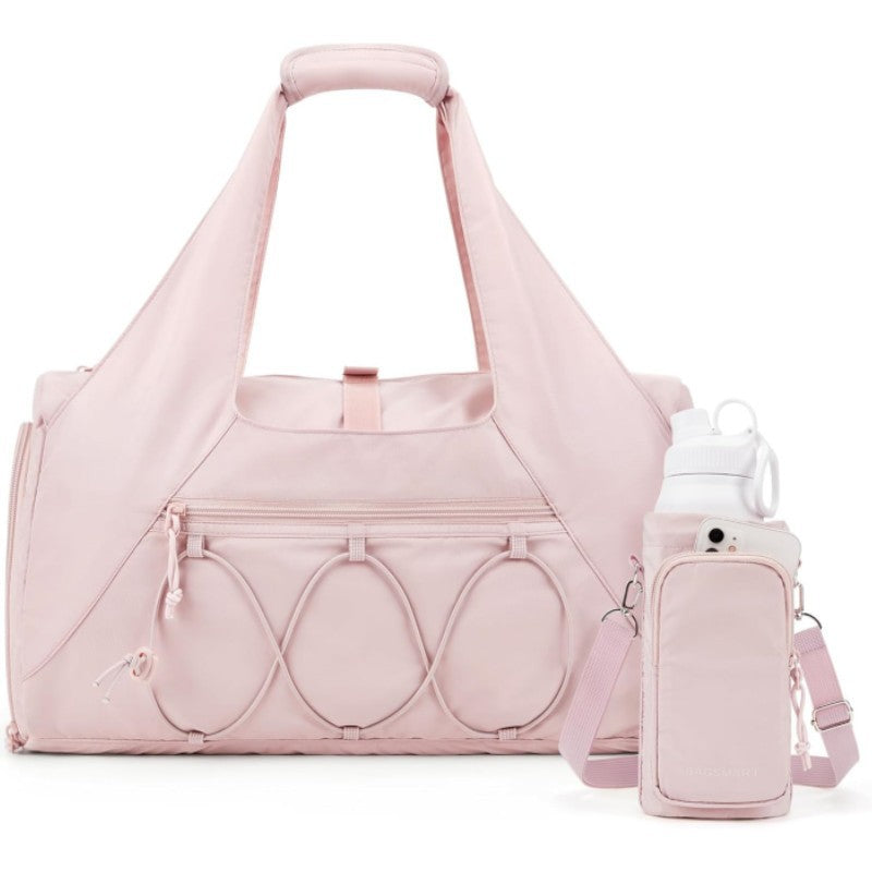 Women’s Large Capacity Gym & Yoga Bag with Bottle Holder