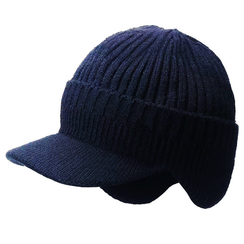 Warm Ear Protection Woolen Cap