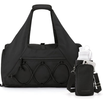 Women’s Large Capacity Gym & Yoga Bag with Bottle Holder