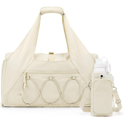Women’s Large Capacity Gym & Yoga Bag with Bottle Holder