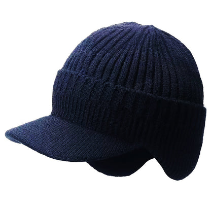 Warm Ear Protection Woolen Cap